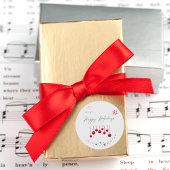 クリスマス，休日，モダンクリスマス，休暇シーズン，C13 ラウンドシール