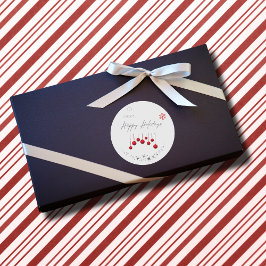 クリスマス，休日，モダンクリスマス，休暇シーズン，C13 ラウンドシール