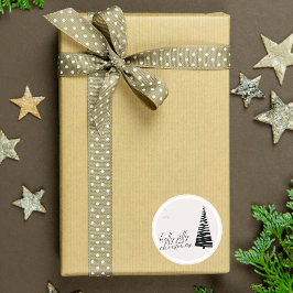 クリスマス，休日，モダンクリスマス，休暇シーズン，C14 ラウンドシール