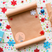 クリスマス，休日，モダンクリスマス，休暇シーズン，C20 ラウンドシール