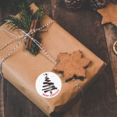 クリスマス,休日,モダンクリスマス,休暇シーズン,C21 ラウンドシール