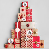 クリスマス,休日,モダンクリスマス,休暇シーズン,C21 ラウンドシール