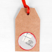 クリスマス,休日,モダンクリスマス,休暇シーズン,C25 ラウンドシール