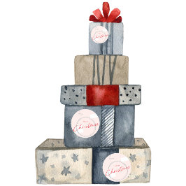 クリスマス，休日，モダンクリスマス，休暇シーズン，C7 ラウンドシール