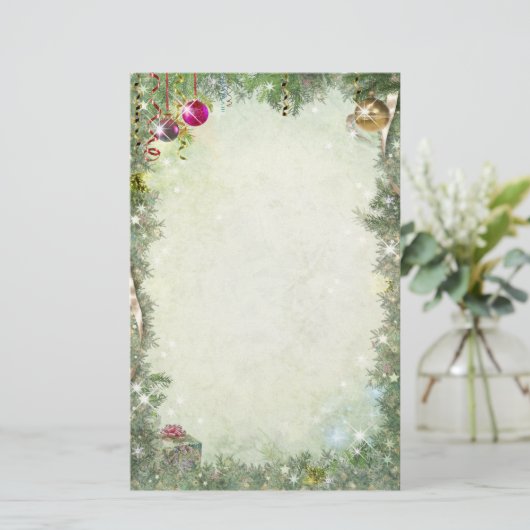 クリスマス 便箋 (スタンド正面)