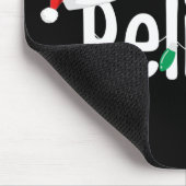 クリスマス 信仰者 | サンタクロース クリスマスライト マウスパッド (コーナー)