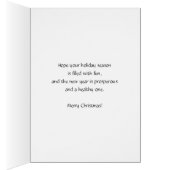 クリスマス、兄弟。 赤い鼻のシカのSnowdrop (内側 (右))