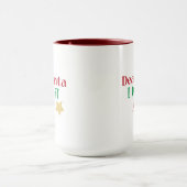 クリスマス、全部欲しい、面白い Xmas マグカップ (中央)
