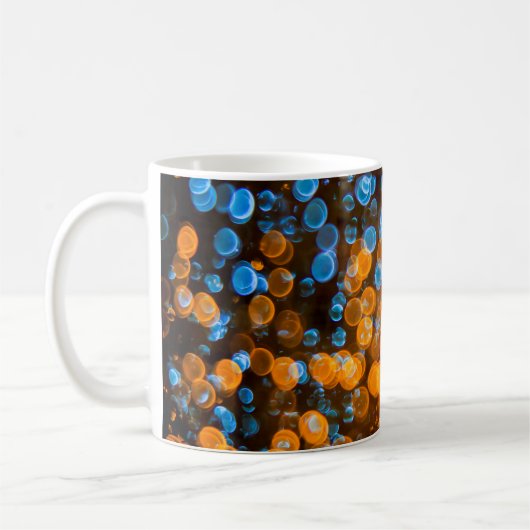 クリスマス《写真》ぼけ味灯 コーヒーマグカップ (左)