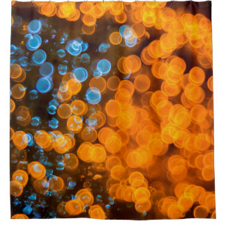 クリスマス《写真》ぼけ味灯 シャワーカーテン