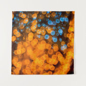 クリスマス《写真》ぼけ味灯 タペストリー (正面(横))