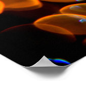 クリスマス《写真》ぼけ味灯 ポスター (角)