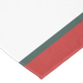 クリスマス/冬かわいいクマ&キツネ テーブルクロス (アングル)