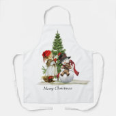 クリスマス/冬のエプロン エプロン (正面)