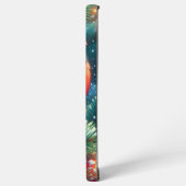 クリスマス/冬のカーディナル SAMSUNG GALAXYケース (左側面)
