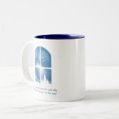 クリスマス/冬のマグカップ ツートーンマグカップ (正面左)