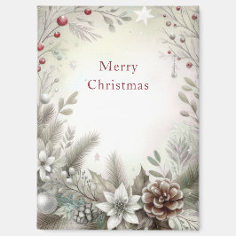 クリスマス 冬の休日 マグネット
