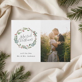 クリスマス 冬の実のリース 結婚クリスマス