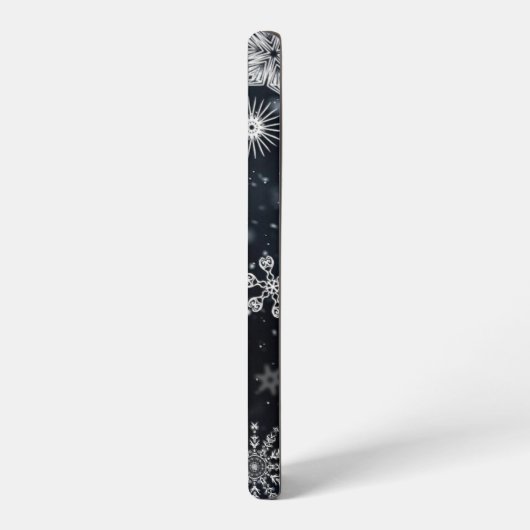 クリスマス/冬 SAMSUNG GALAXYケース (左側面)