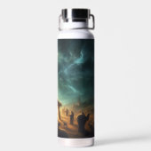 クリスマス/出生/イエス ウォーターボトル (背面)