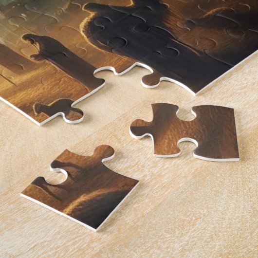 クリスマス/出生/イエス ジグソーパズル (側面)