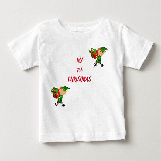 クリスマス***初のベビー用T型*** ベビーTシャツ (正面)