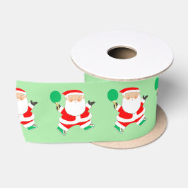クリスマス 卓球 ピンポン サテンリボン