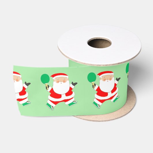 クリスマス 卓球 ピンポン サテンリボン (リール)