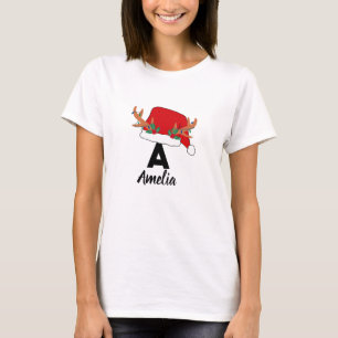クリスマス 名前入り Tシャツ
