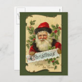 クリスマス、喜びはThineです シーズンポストカード (正面/裏面)