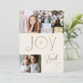 クリスマス 喜びを歌おう 主が来たよ カスタム写真 (スタンド正面)