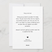 クリスマス 四枚写真 ホリデー ポストカード (裏面)