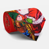 クリスマス、「外に出ない方がよい」ネクタイ ネクタイ (ロール)