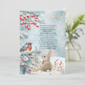 クリスマス「大丈夫」引用文 シーズンカード (スタンド正面)