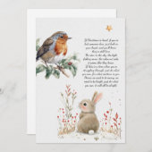 クリスマス「大丈夫」引用文 シーズンカード (正面/裏面)