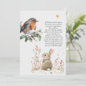 クリスマス「大丈夫」引用文 シーズンカード (スタンド正面)