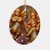 クリスマス～天使19世紀～ セラミックオーナメント (右)