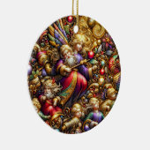 クリスマス～天使19世紀～ セラミックオーナメント (右)