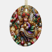 クリスマス～天使19世紀～ セラミックオーナメント (右)