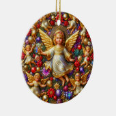 クリスマス～天使19世紀～ セラミックオーナメント (右)
