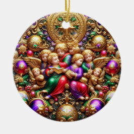 クリスマス~天使19世紀~ セラミックオーナメント