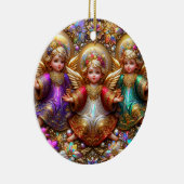 クリスマス～天使19世紀～ セラミックオーナメント (右)