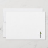 クリスマス·天使·メリー·クリスマス 招待状 (裏面)