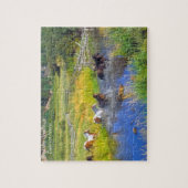 クリスマス·姪。ジグソーパズル ジグソーパズル (縦)