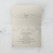 クリスマス-娘か家族ユニークな-美しく シーズンカード (内部)