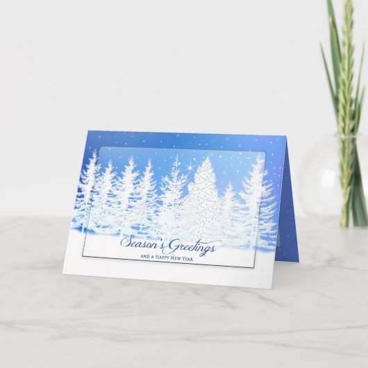 クリスマス – 季節の挨拶、冬、ビジネス (正面)