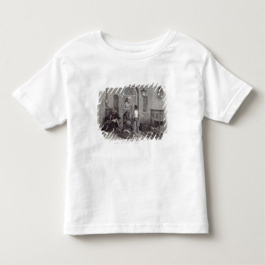 クリスマス: "季節の賛辞" トドラーTシャツ (正面)