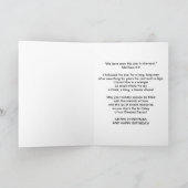 クリスマス、宗教誕生日出生カード シーズンカード (内部)