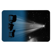 クリスマス，宗教，出生，星，磁石 マグネット (横)