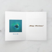 「クリスマス·宝石」クリスマス·カード シーズンカード (内部)
